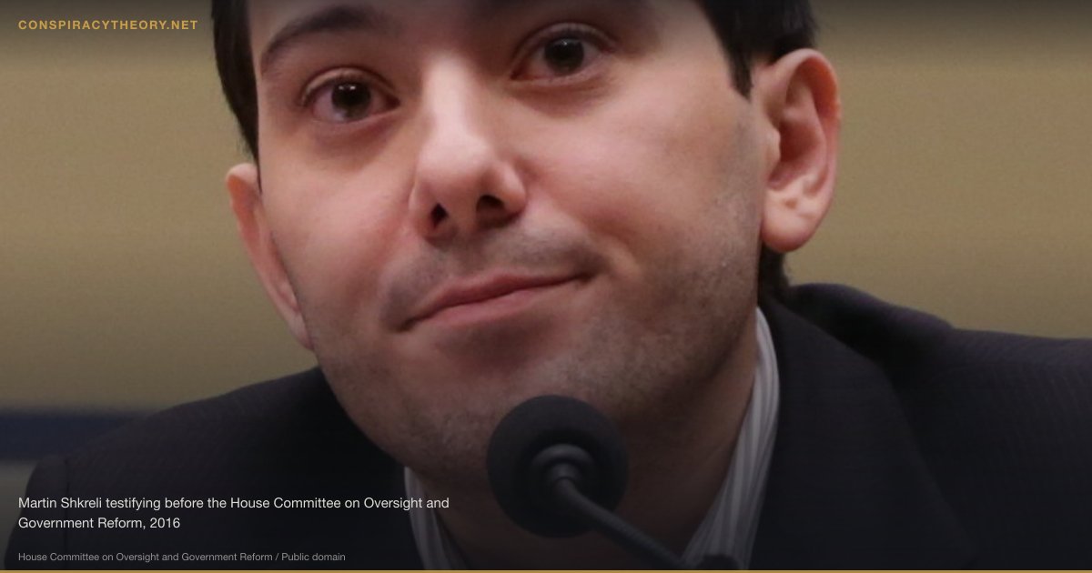 Big Pharma Suppression (1950s) — Martin Shkreli testifying before the House Committee on Oversight and Government Reform, 2016