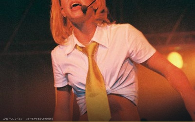 Britney Spears live in concert, 1999. — related to Celebrity MKUltra & Monarch Mind Control