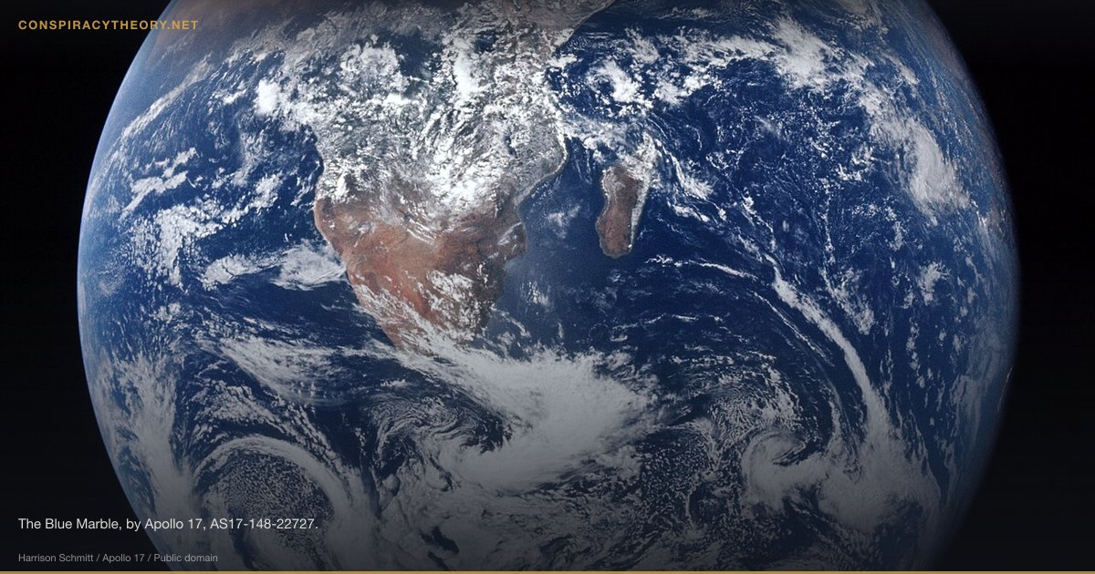 Mandatory Digital ID as Control Grid (2016) — The Blue Marble, by Apollo 17, AS17-148-22727.