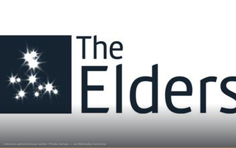 Lettering and logo of the Nelson Mandela founded by Non-governmental organization The Elders. This is an association of outstanding former statesmen and women, peace activists, human rights activists and prominent intellectuals. The aim of the group is to use the experience, relationships and public influence of its members to solve global problems. — related to Electromagnetic Hypersensitivity — WiFi & Cell Tower Illness