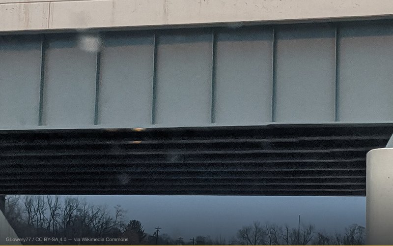 Graffiti on an overpass on I-71 N in Cincinnati, Ohio. — related to Jeffrey Epstein Death Conspiracy