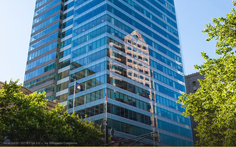 222 South Main Tower in Salt Lake City, Utah, USA. — related to Goldman Sachs Conspiracy