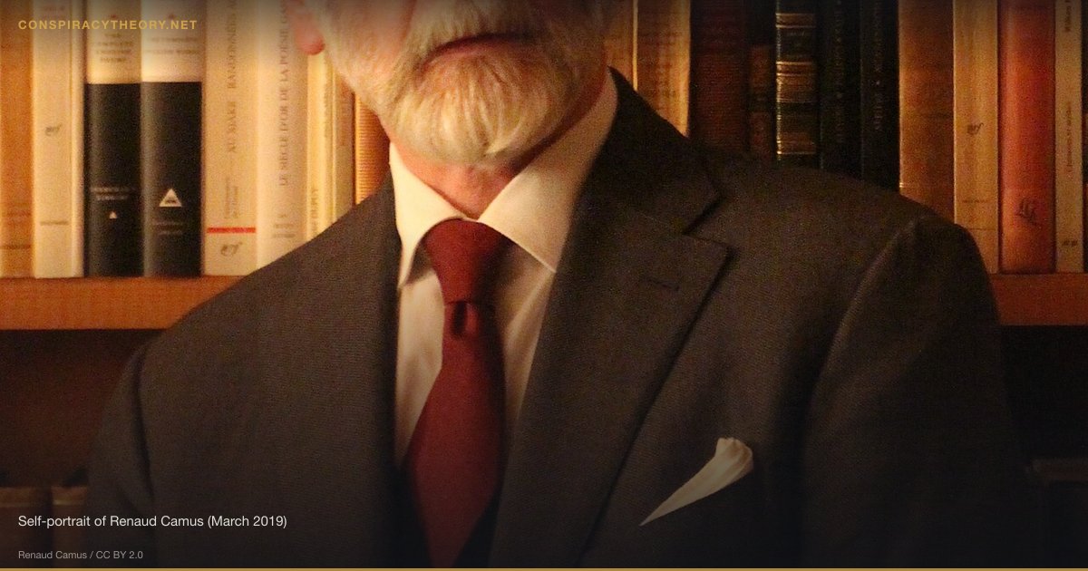 Great Replacement / White Genocide Theory (2011) — Self-portrait of Renaud Camus (March 2019)