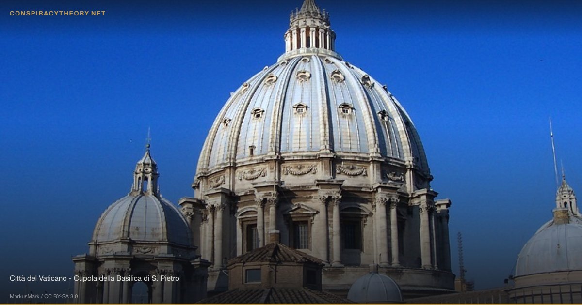 Knights Templar as Holy Grail Guardians (1119) — Città del Vaticano - Cupola della Basilica di S. Pietro