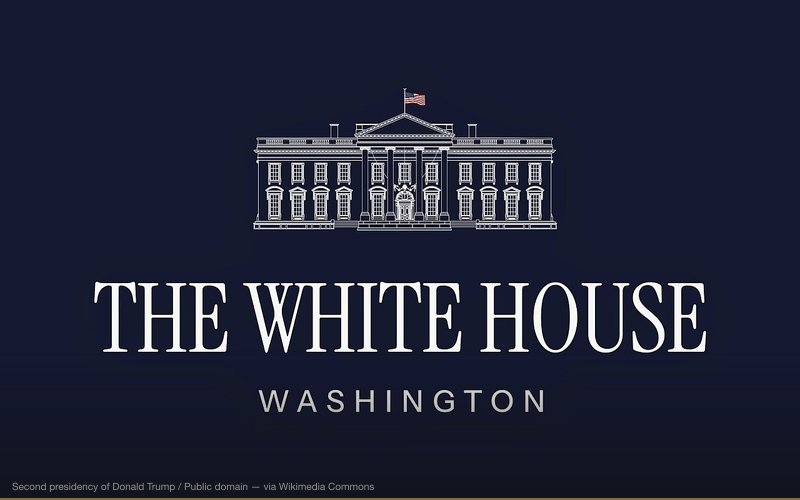 Logo of the White House Office under Second presidency of Donald Trump — related to Skull and Bones Domination of the CIA
